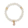 Sunset Cove Poli Pearl Stretch Bracelet sold by Brighton