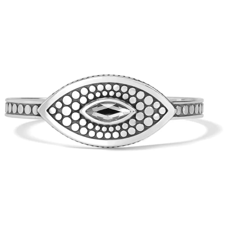 Pebble Disc Marquise Cuff Bracelet sold by Brighton