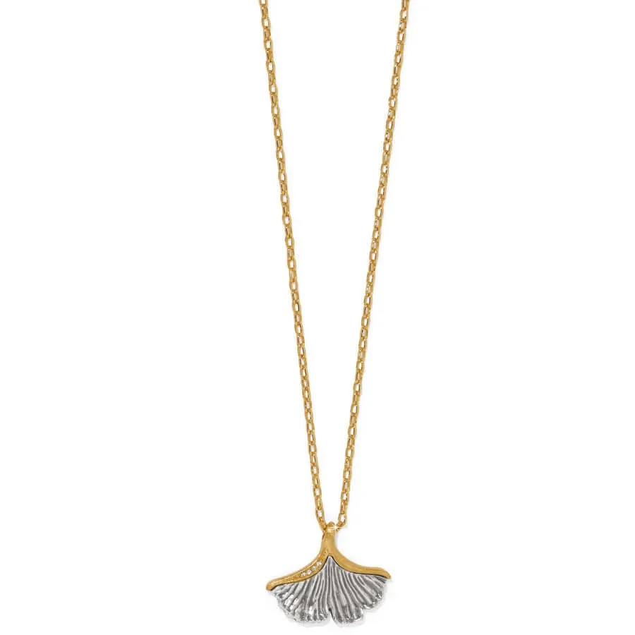 Everbloom Ginkgo Small Necklace sold by Brighton
