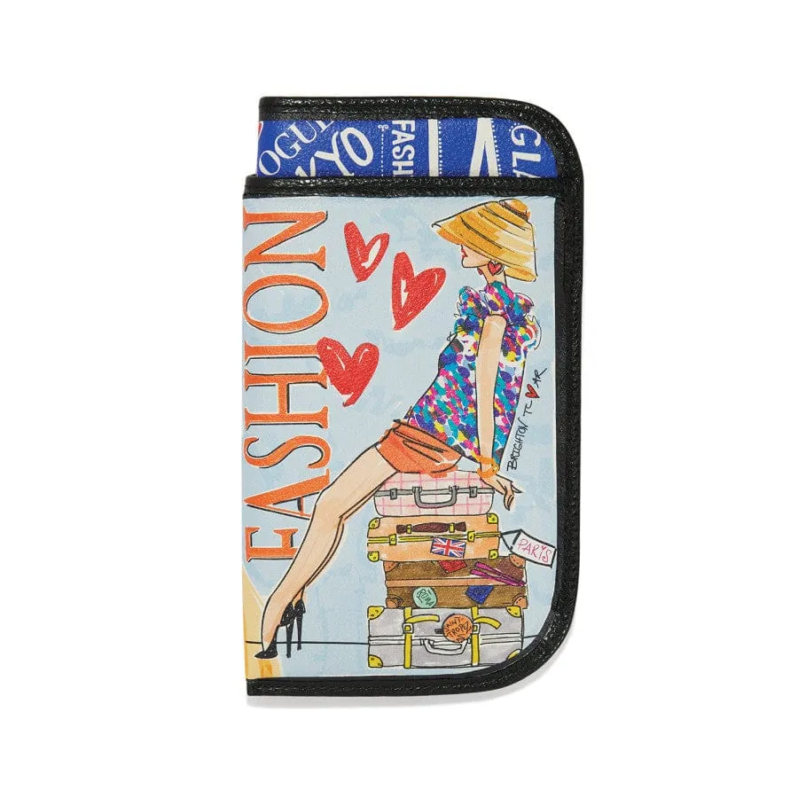 Fashionista Cover Girls Eyeglass Case sold by Brighton