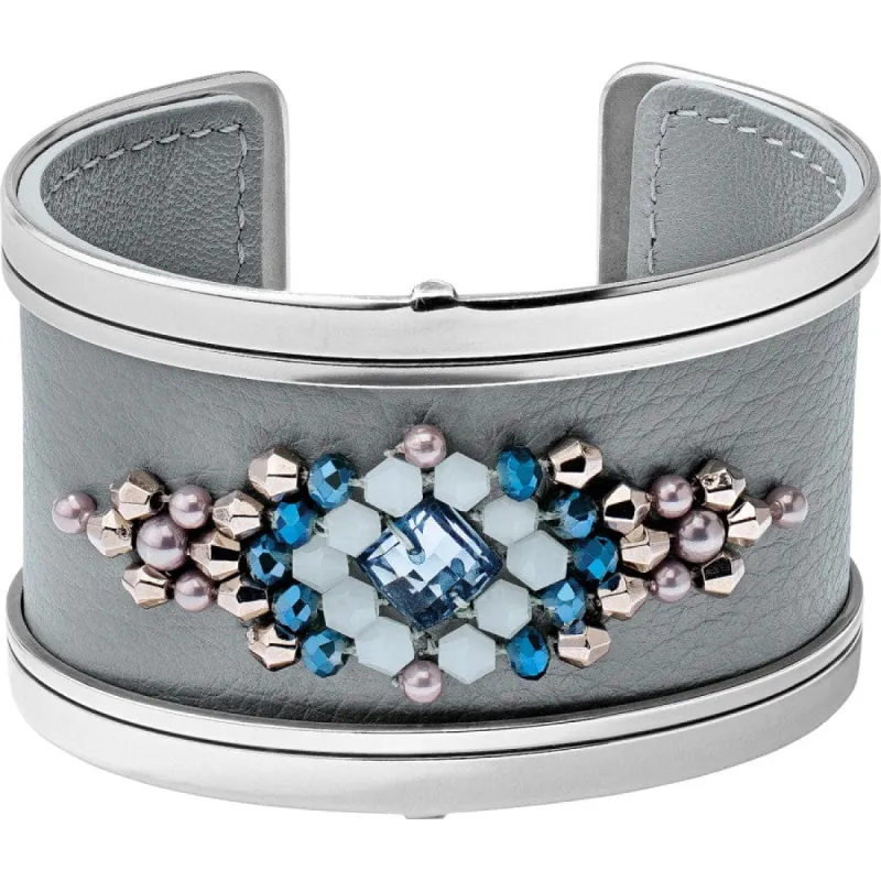 Christo New Delhi-Lodhi Wide Cuff  Bracelet Set sold by Brighton