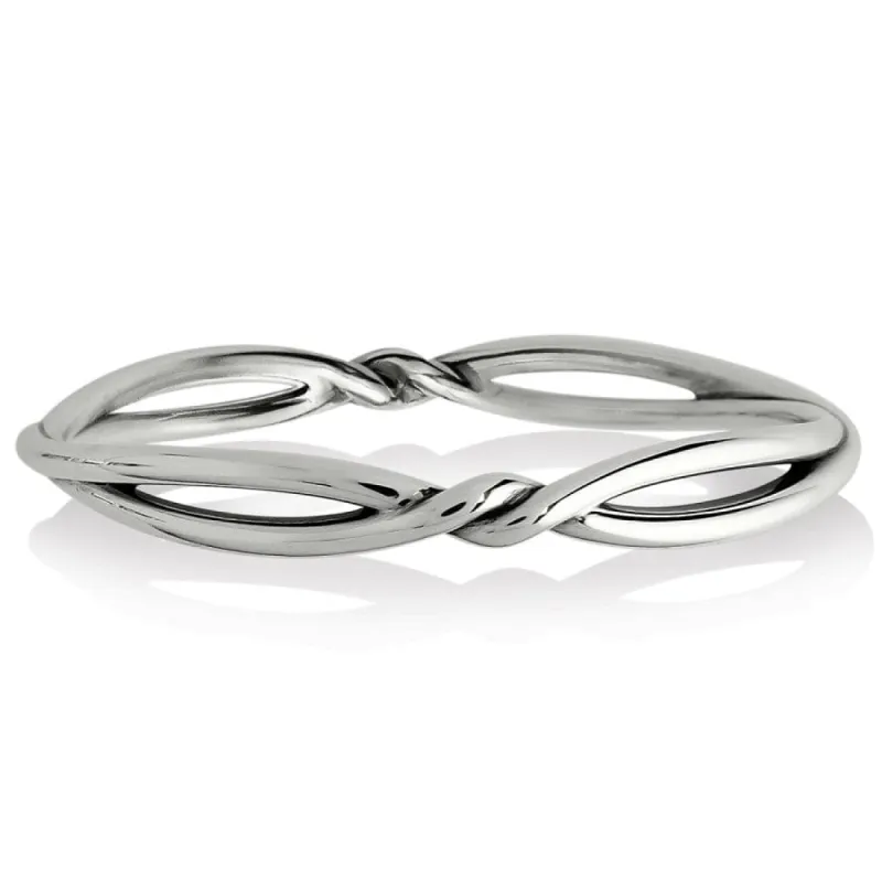 Interlok Twist Bangle sold by Brighton