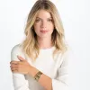 Christo Moscow Narrow Cuff Bracelet Set sold by Brighton