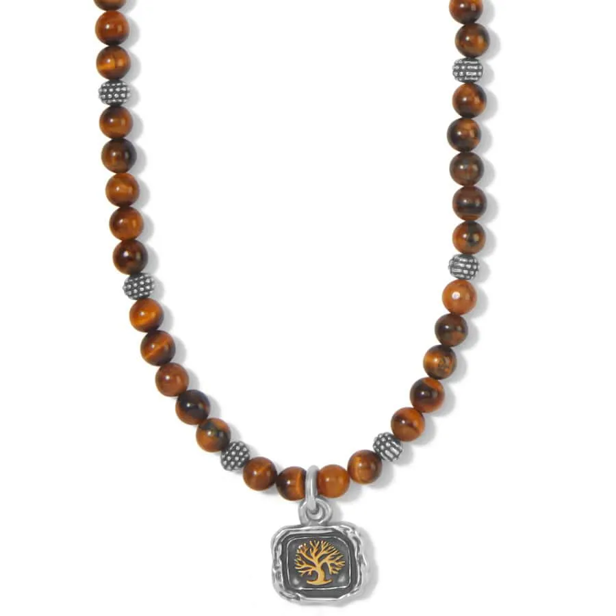 Ferrara Virtue Bead Oak Tree Necklace sold by Brighton
