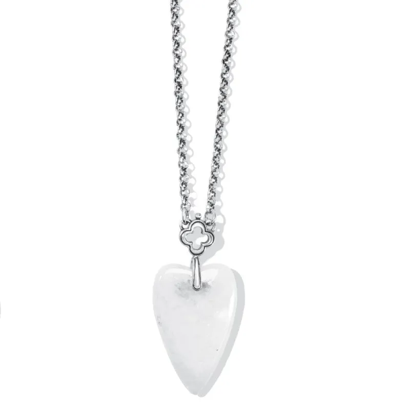 Toledo With Love Crystal Quartz Necklace sold by Brighton