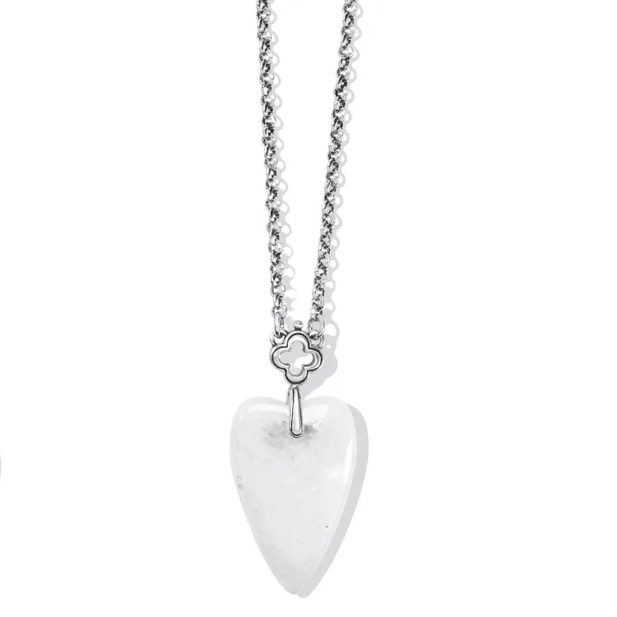 Toledo With Love Crystal Quartz Necklace sold by Brighton