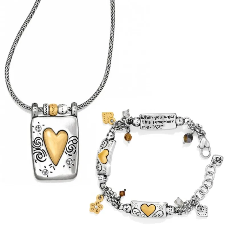Remember Your Heart Gift Set made by Brighton