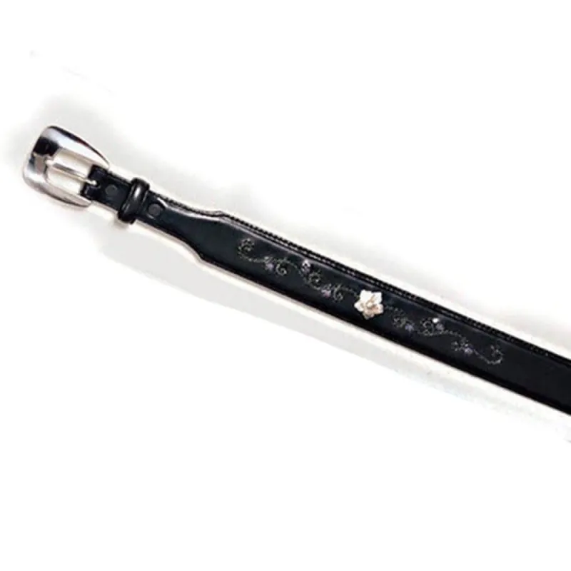 Pampas Flower Lace Belt sold by Brighton