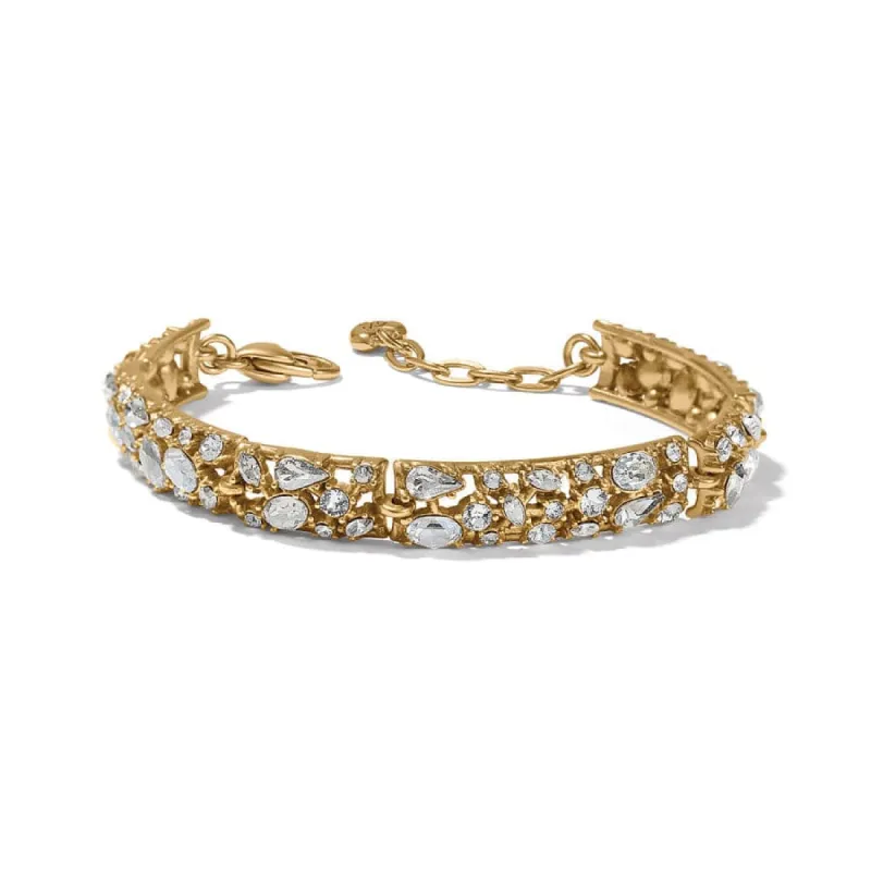 One Love Golden Link Bracelet sold by Brighton