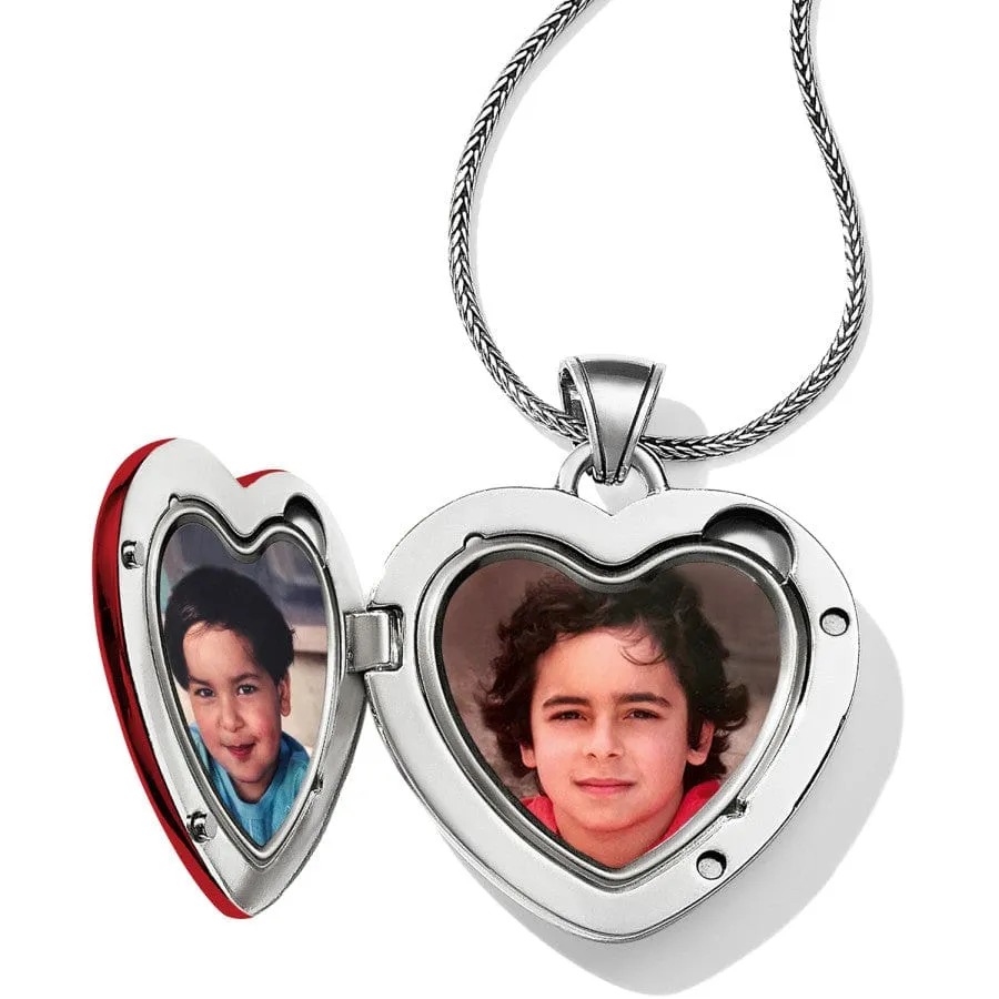 Loving Heart Convertible Locket Necklace sold by Brighton product image thumbnail 2