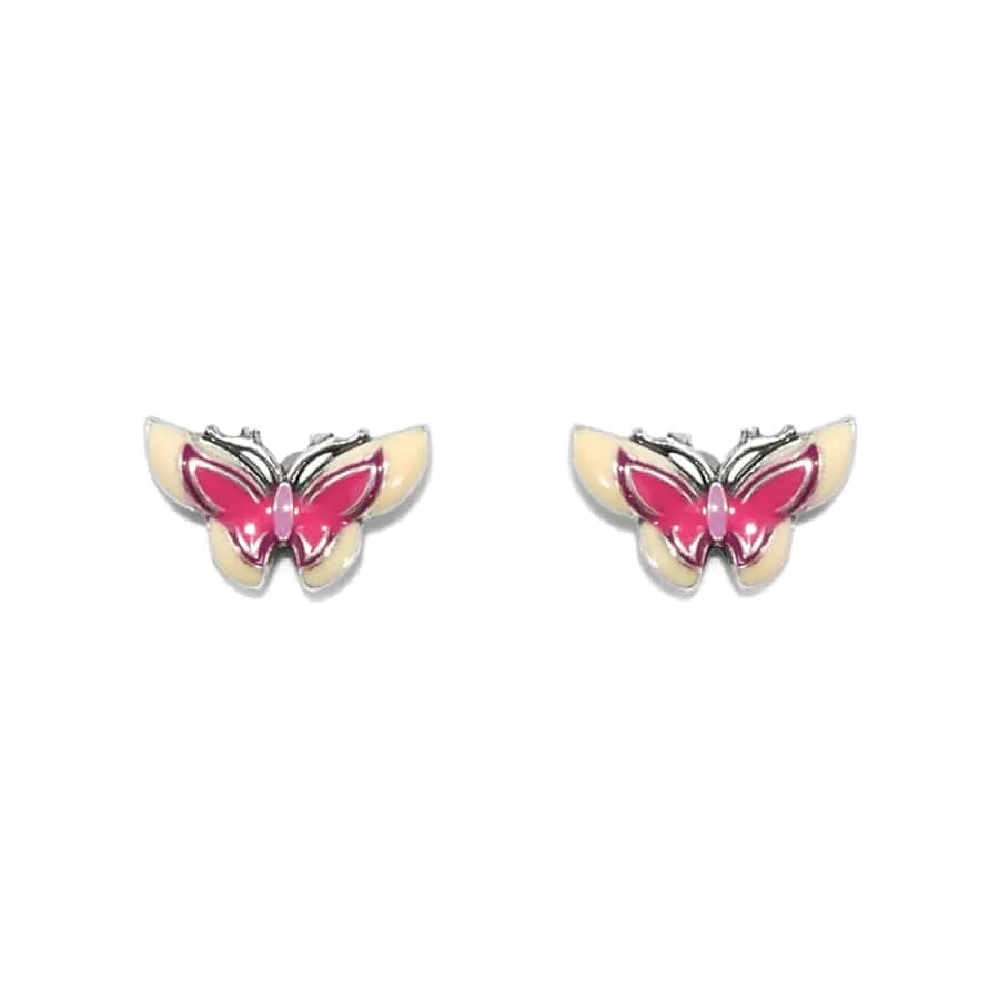 Kyoto In Bloom Butterfly Post Earrings sold by Brighton