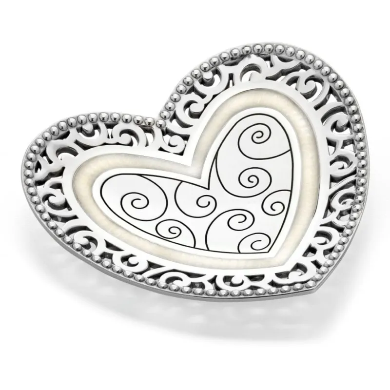 Lacie Daisy Trinket Heart Tray sold by Brighton