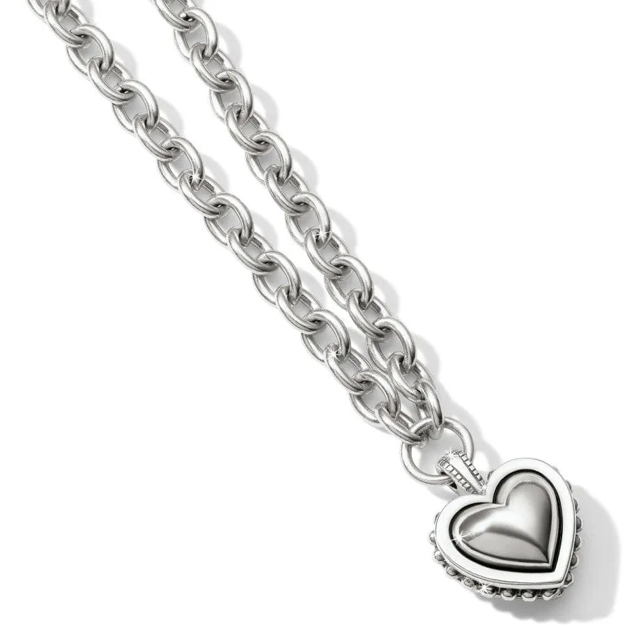 Pretty Tough Bold Heart Necklace sold by Brighton product image thumbnail 3