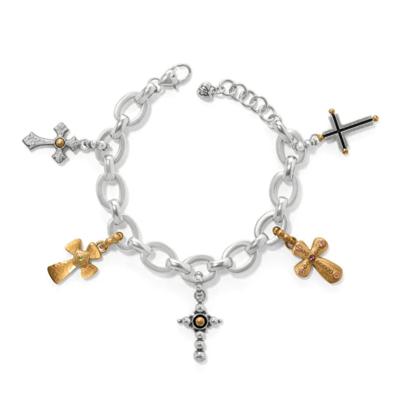 Majestic Cross Charm Bracelet sold by Brighton
