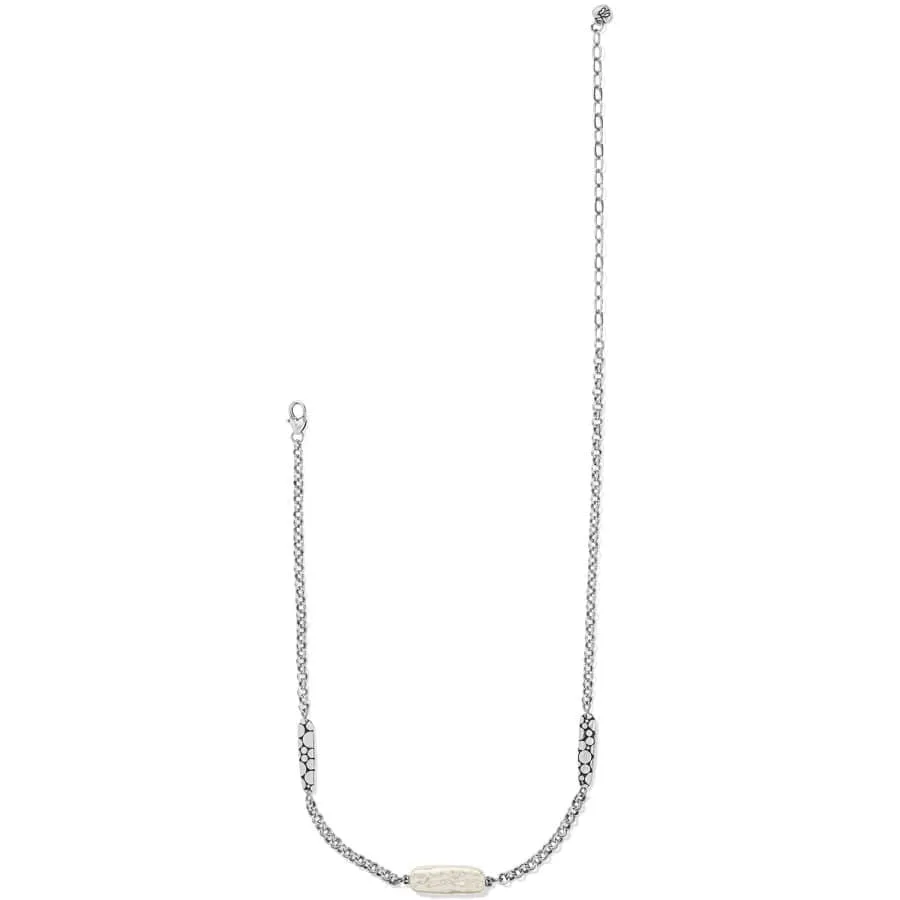 Pebble Pearl Double Link Necklace sold by Brighton product image thumbnail 2