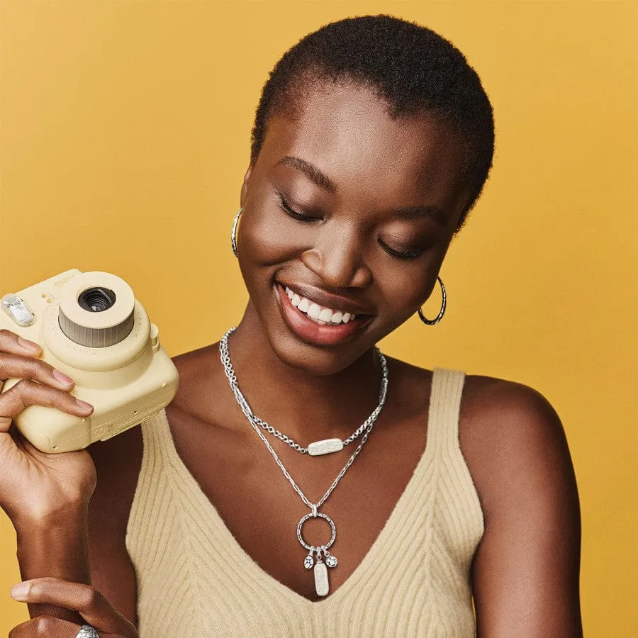 Pebble Pearl Double Link Necklace sold by Brighton product image thumbnail 4