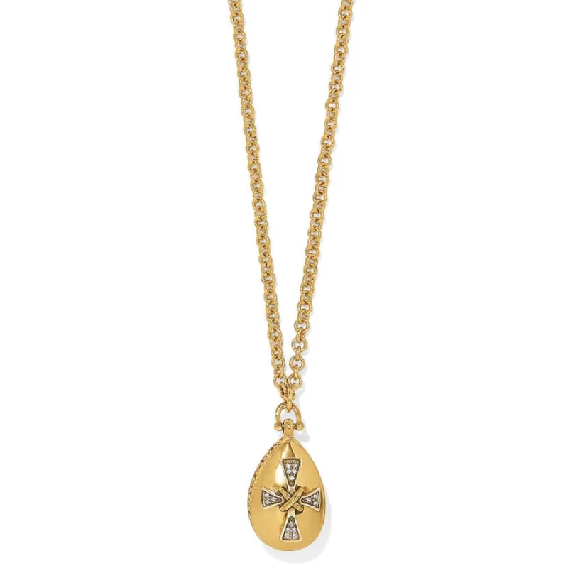 Heavenly Cross Necklace sold by Brighton