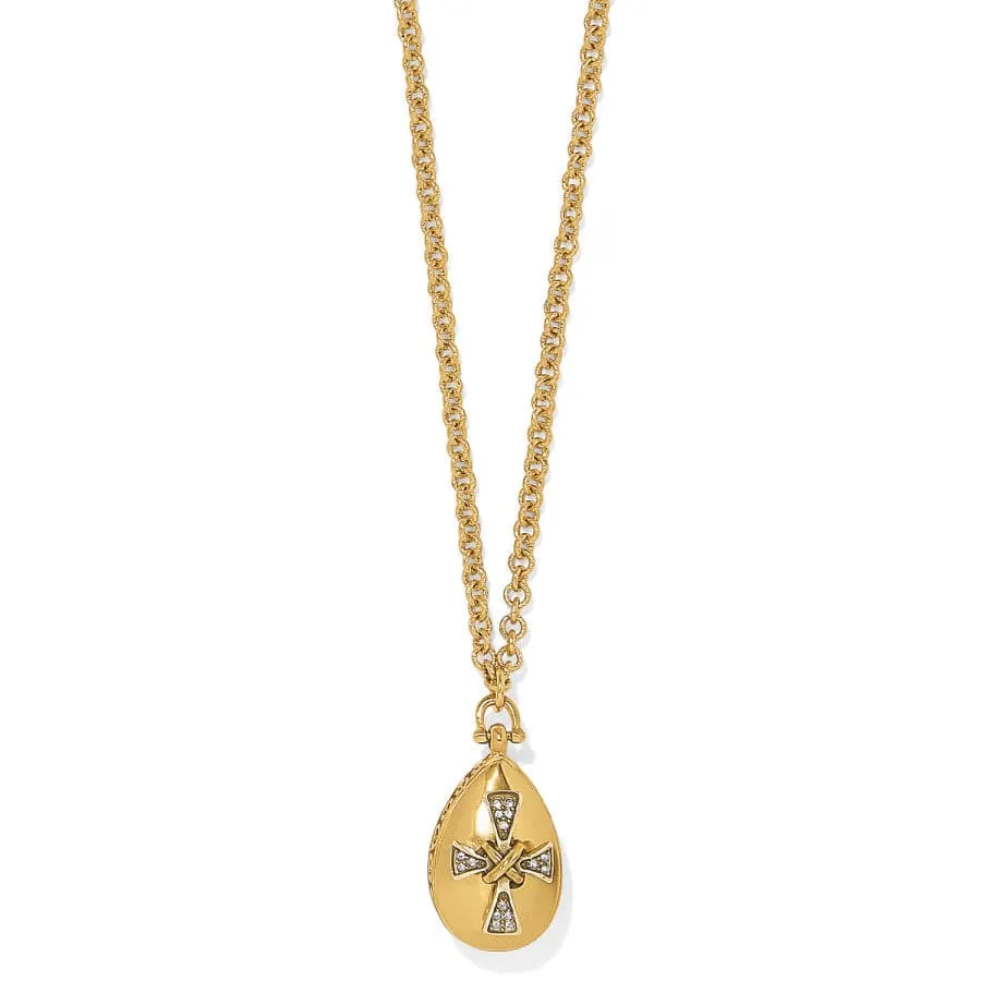 Heavenly Cross Necklace sold by Brighton