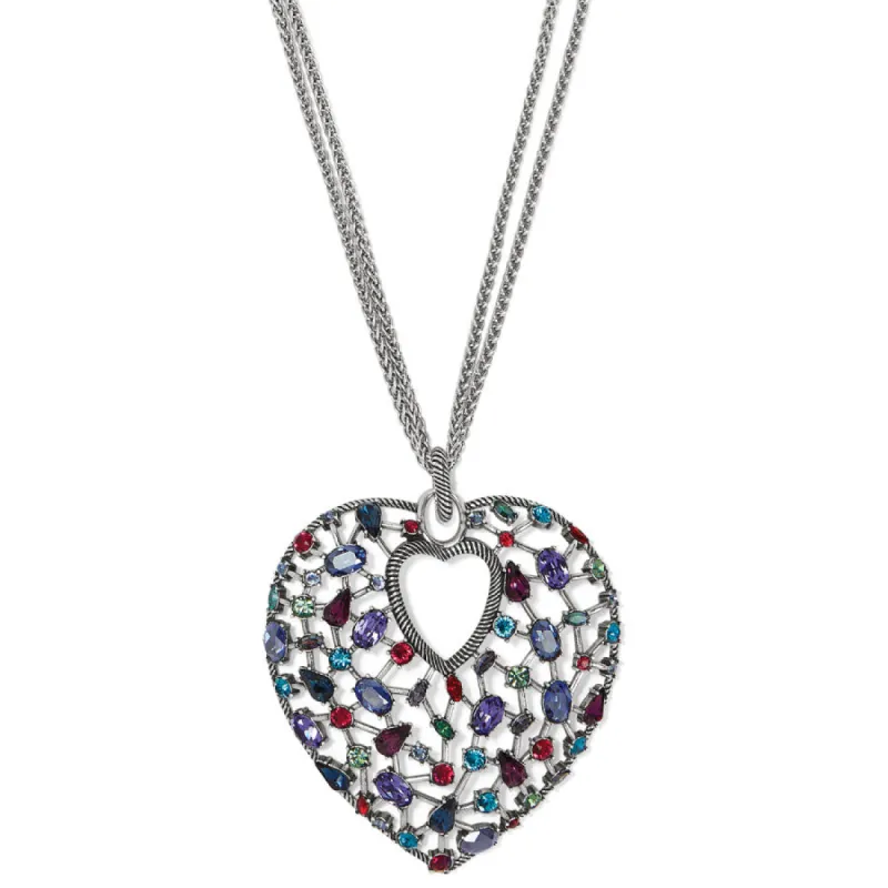 One Love Convertible Heart Necklace sold by Brighton