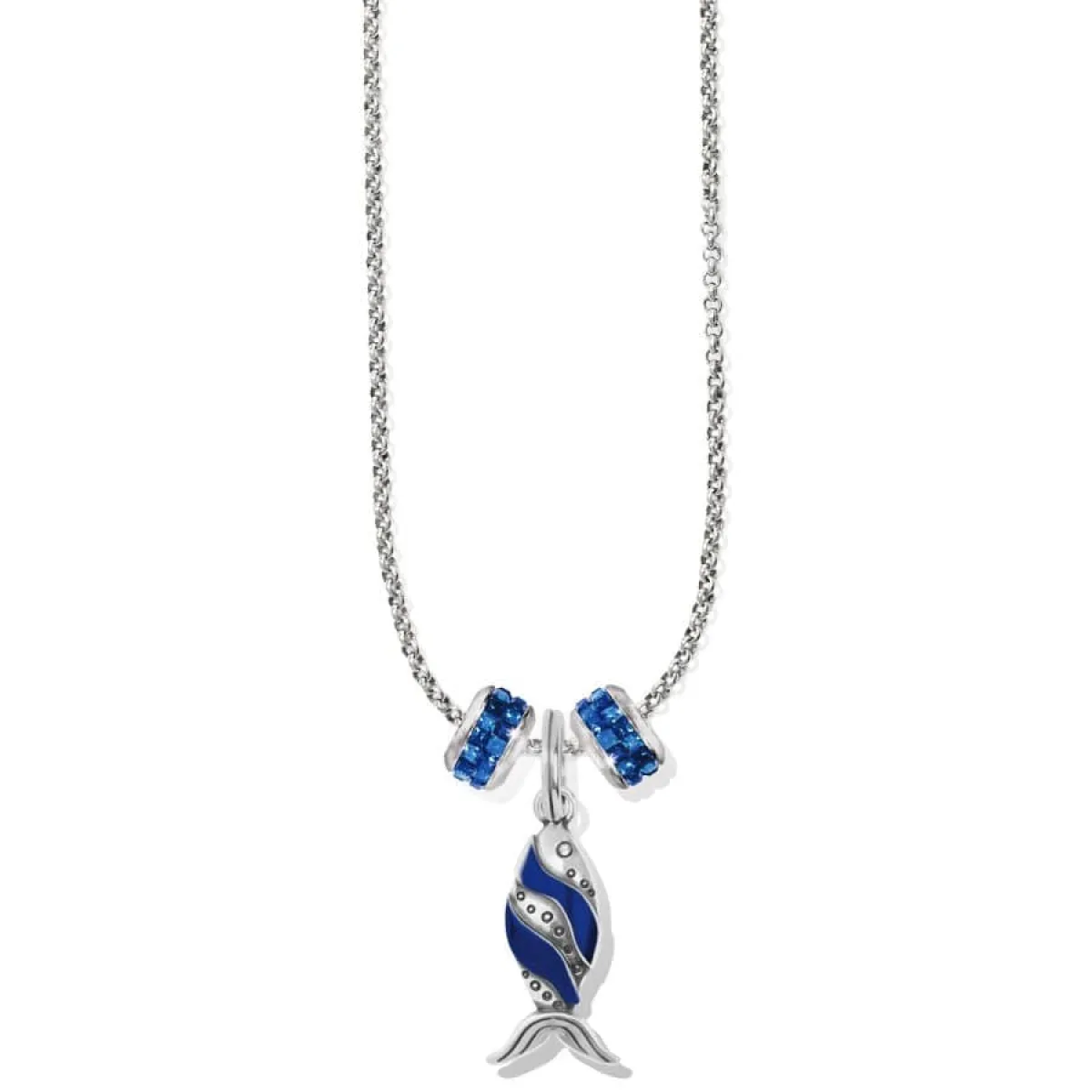 Retro Fish Charm Necklace sold by Brighton