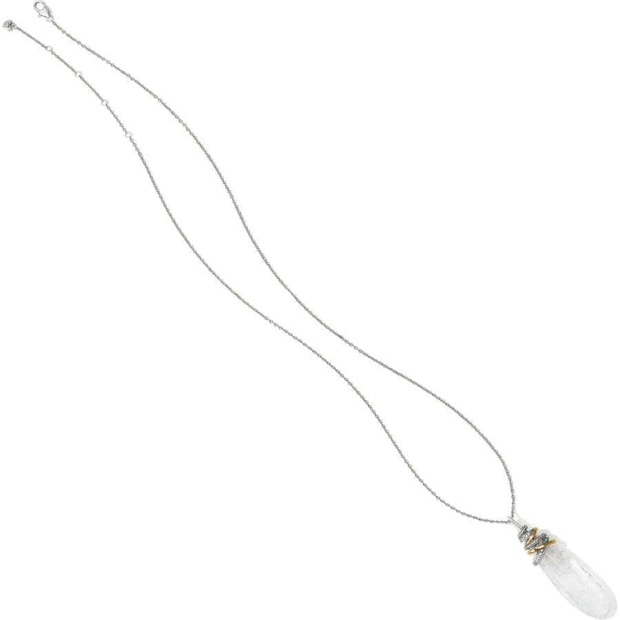 Neptune's Rings Pyramid Crystal Necklace sold by Brighton product image thumbnail 2