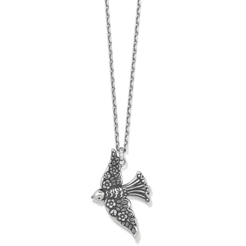 Fashionista Dove Pendant Necklace sold by Brighton