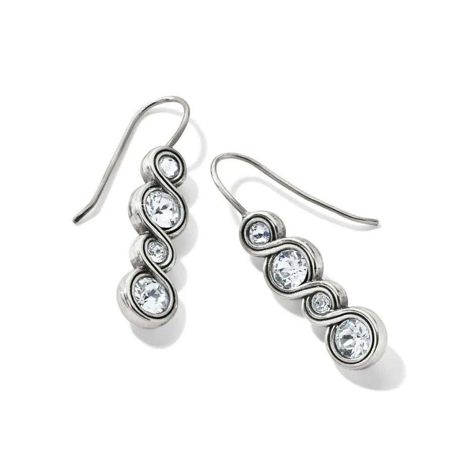 Infinity Sparkle French Wire Earrings sold by Brighton product image thumbnail 2