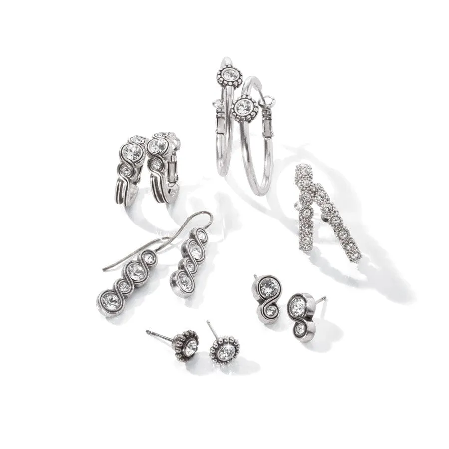 Infinity Sparkle French Wire Earrings sold by Brighton product image thumbnail 5