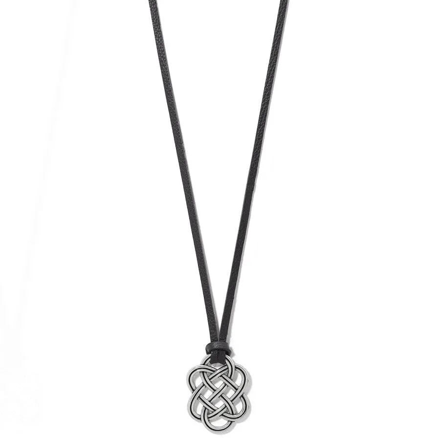 Interlok Trellis Leather Necklace sold by Brighton product image thumbnail 5
