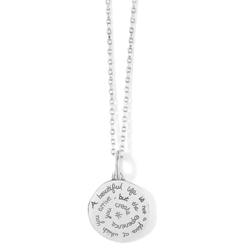 Sentiments Beautiful Convertible Reversible Necklace sold by Brighton