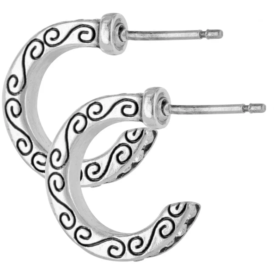 Secret Of Love Mini Hoop Earrings sold by Brighton product image thumbnail 2