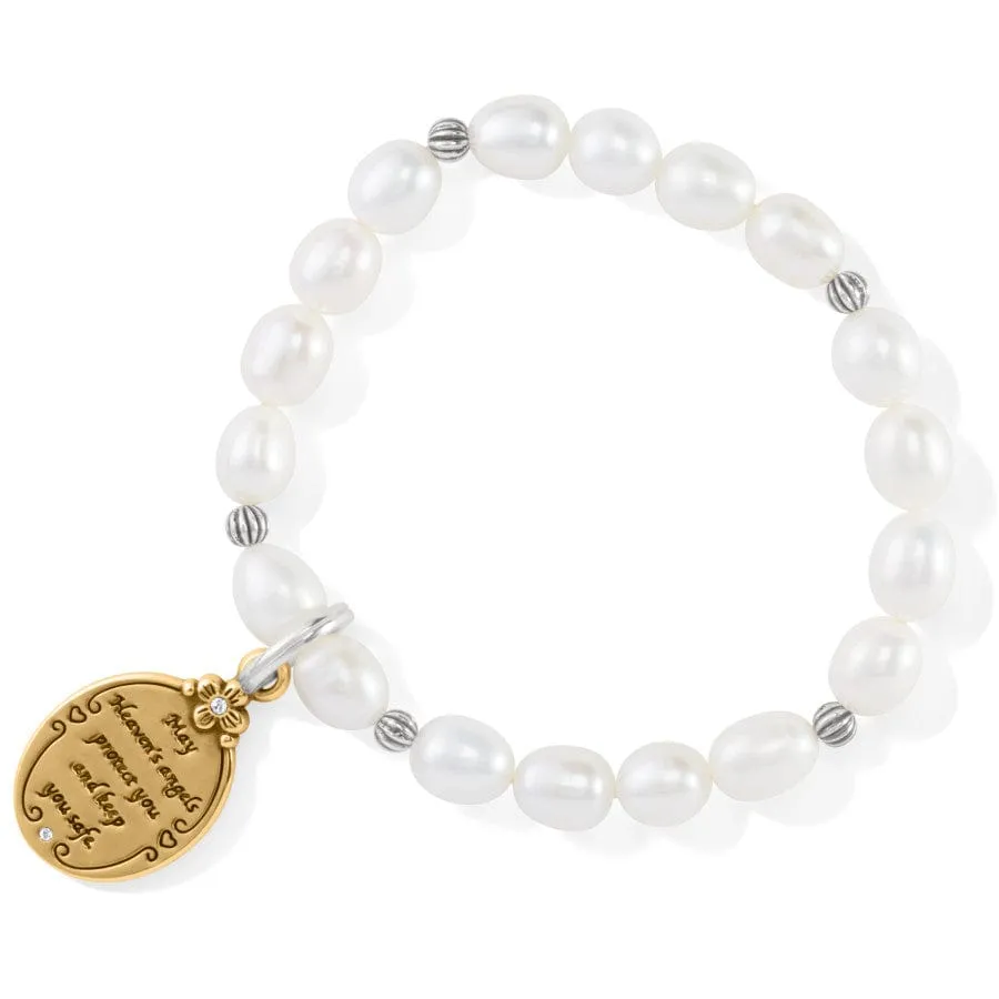 Guardian Angel Pearl Stretch Bracelet sold by Brighton product image thumbnail 2