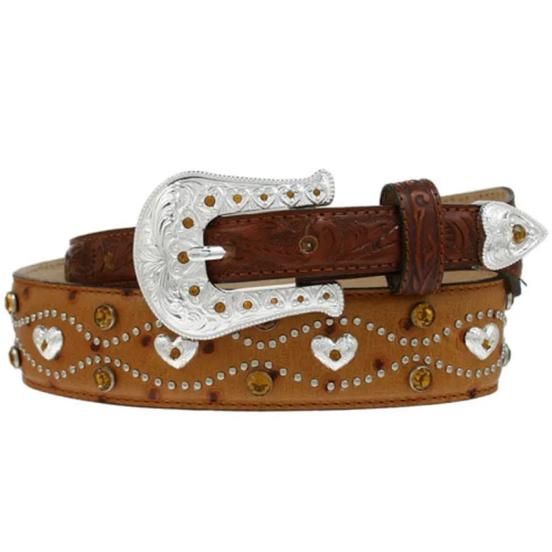 Amarillo Heart Taper Belt sold by Brighton