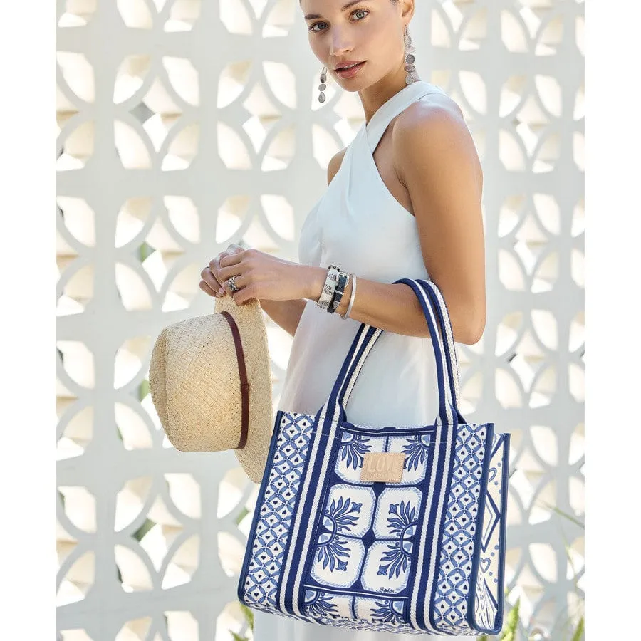 Lovely Tiles Canvas Carry All sold by Brighton product image thumbnail 4