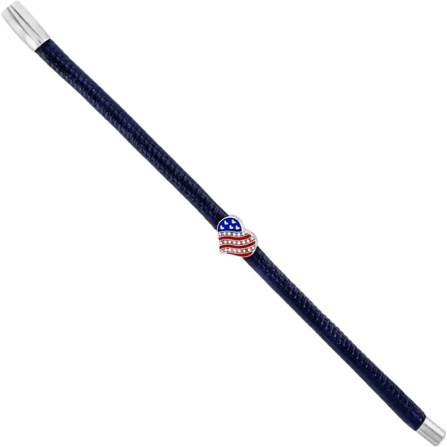 Hearts And Stripes Bracelet sold by Brighton product image thumbnail 2