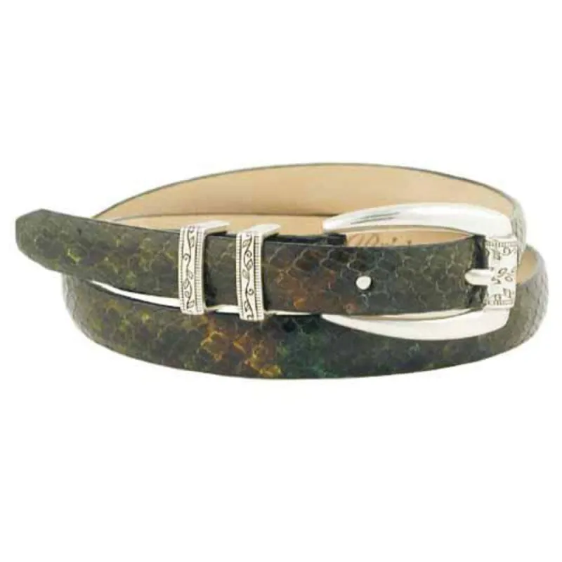 Betina Python Belt sold by Brighton