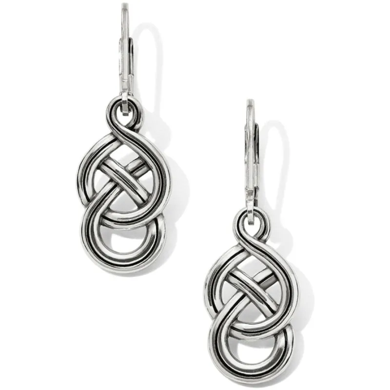Interlok Braid Petite Leverback Earrings sold by Brighton