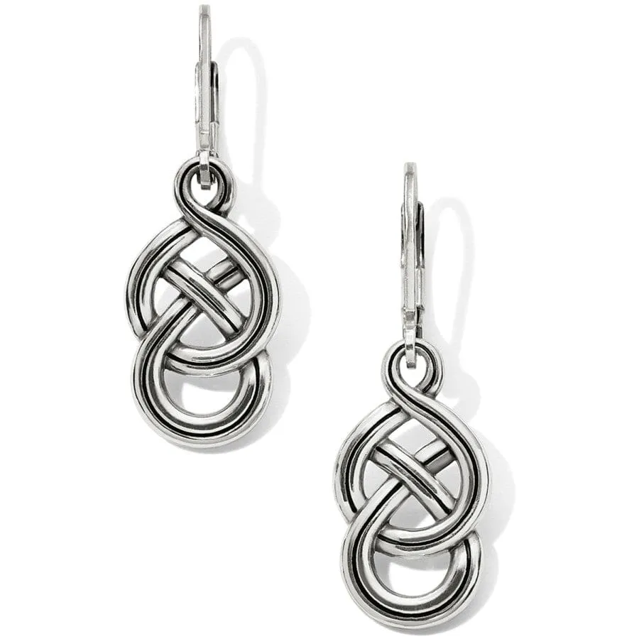 Interlok Braid Petite Leverback Earrings sold by Brighton