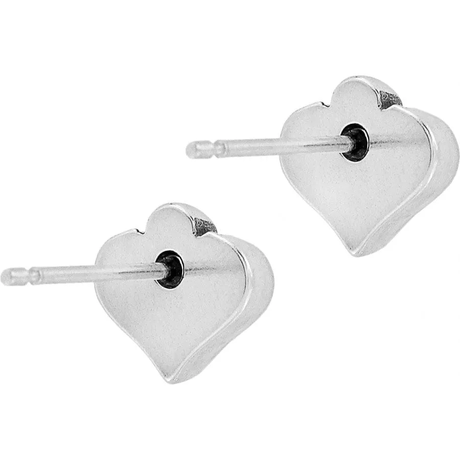 Alcazar Heart Mini Post Earrings sold by Brighton product image thumbnail 3