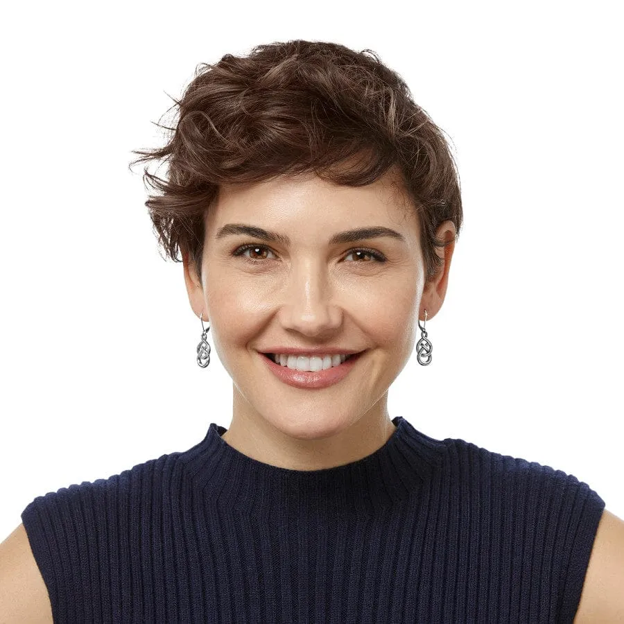 Interlok Braid Petite Leverback Earrings sold by Brighton product image thumbnail 2