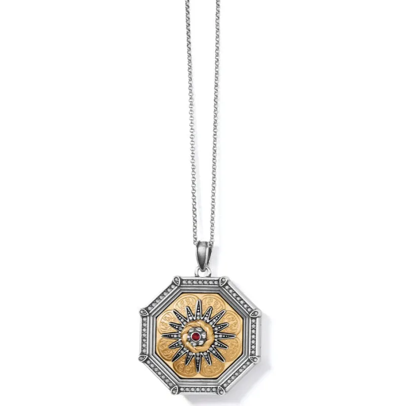 Dynasty Convertible Locket Necklace sold by Brighton