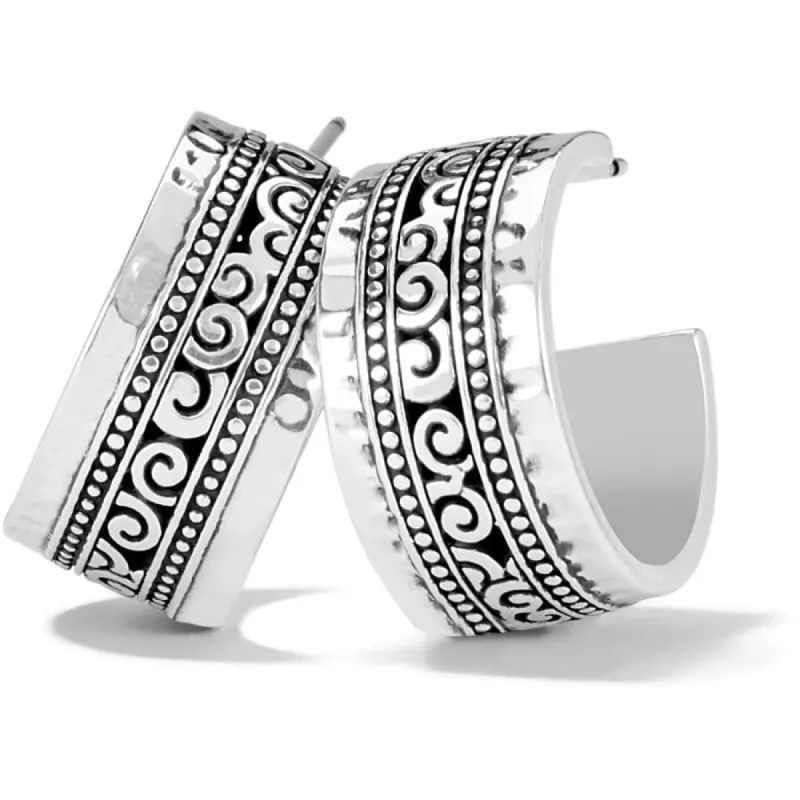 Mingle Adore Post Hoop Earrings sold by Brighton