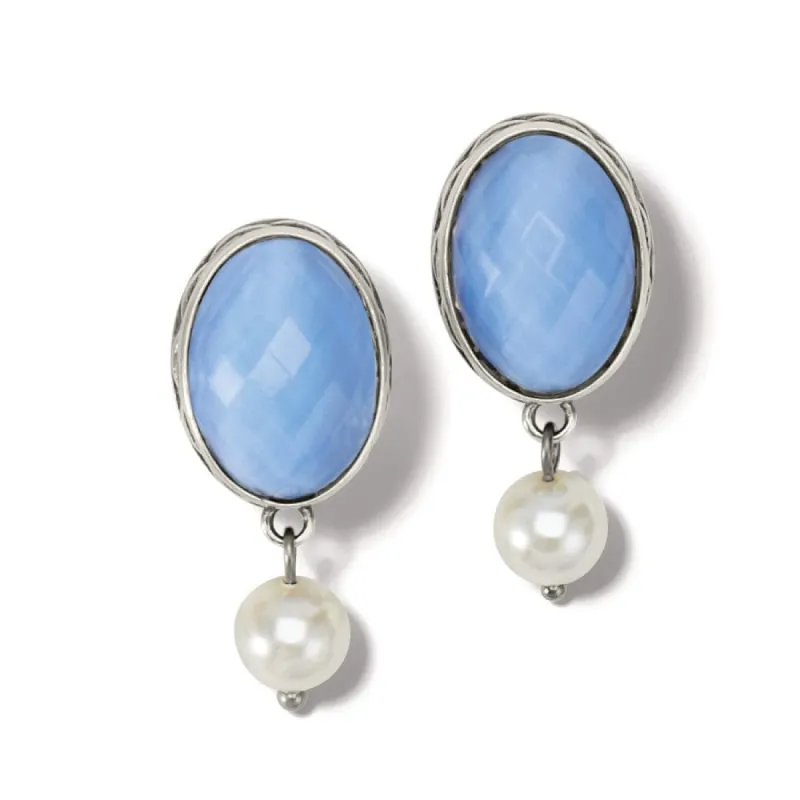 Blue Moon Leverback Earrings sold by Brighton
