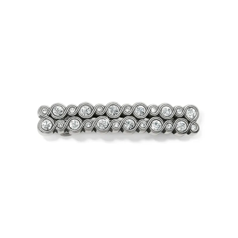 Infinity Sparkle Slim Barrette sold by Brighton