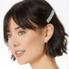 Infinity Sparkle Slim Barrette sold by Brighton