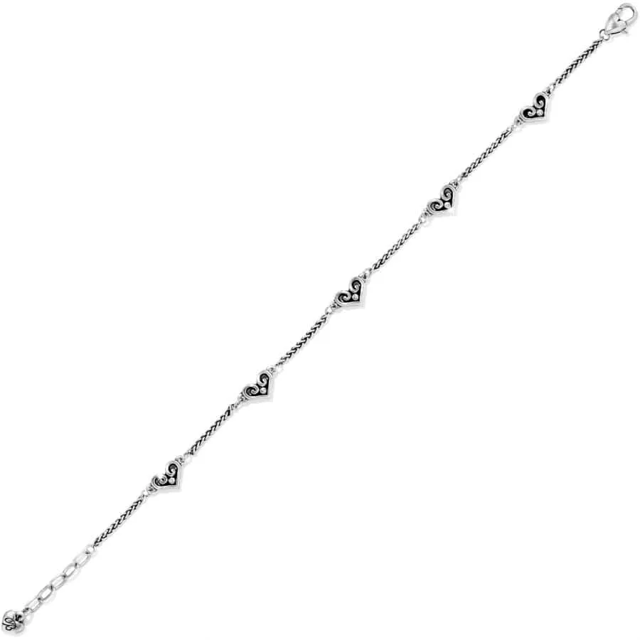 Alcazar Heart Anklet sold by Brighton product image thumbnail 2