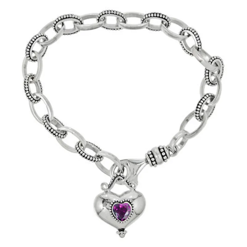 Buddha Alexandrite Heart Bracelet sold by Brighton