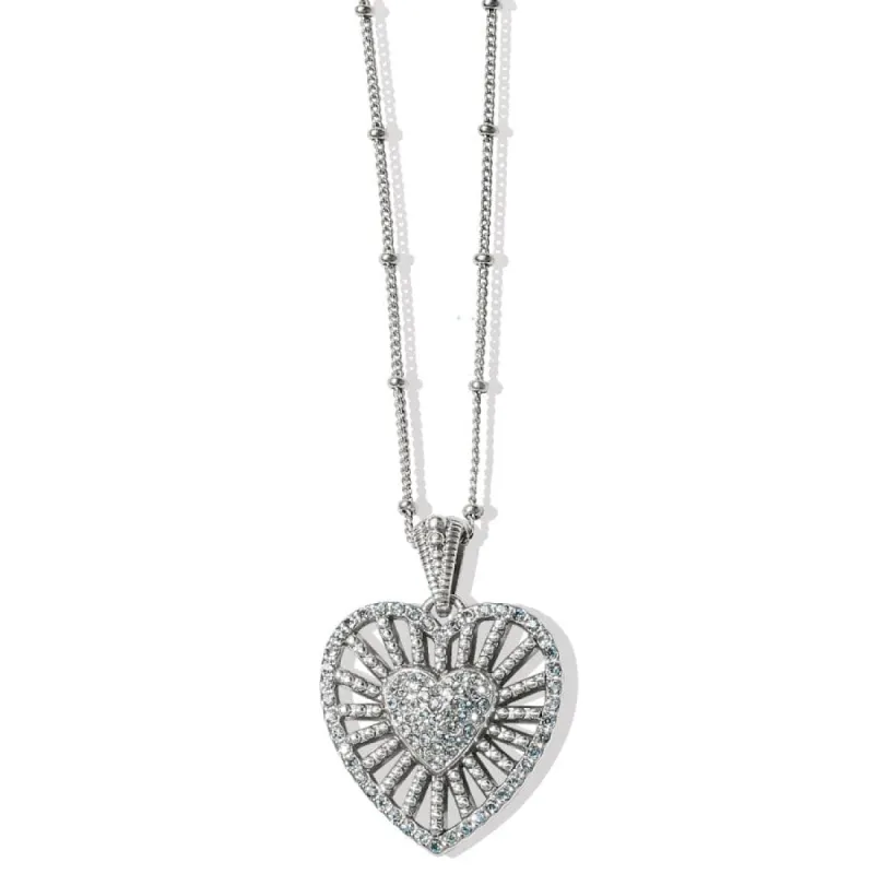 Illumina Heart Burst Necklace sold by Brighton