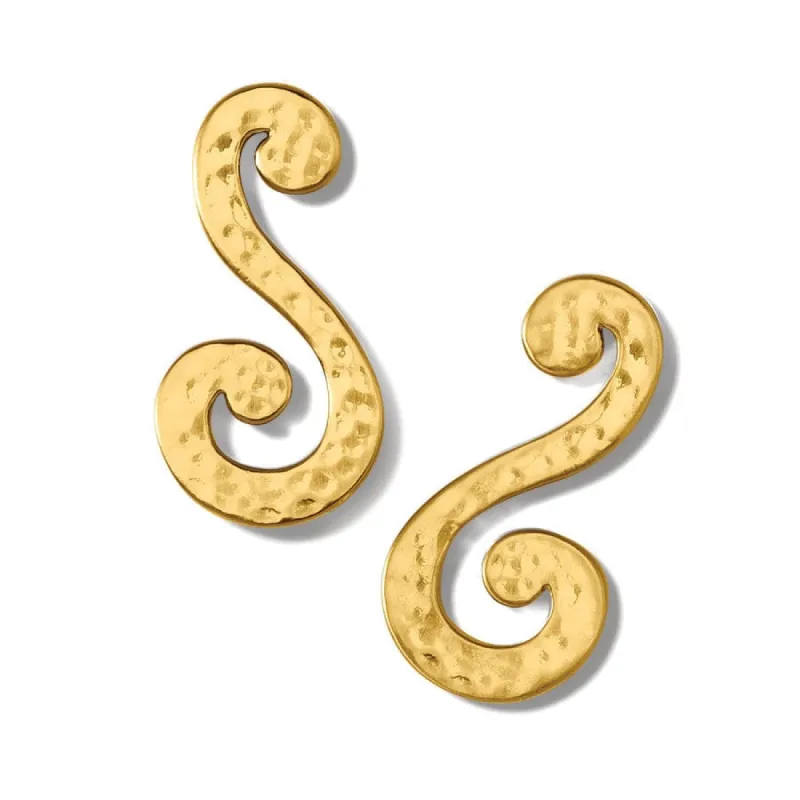 Royale Long Post Earrings sold by Brighton