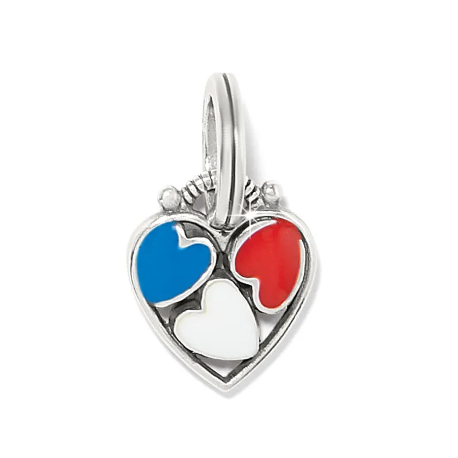 Patriotic Heart Charm sold by Brighton product image thumbnail 2